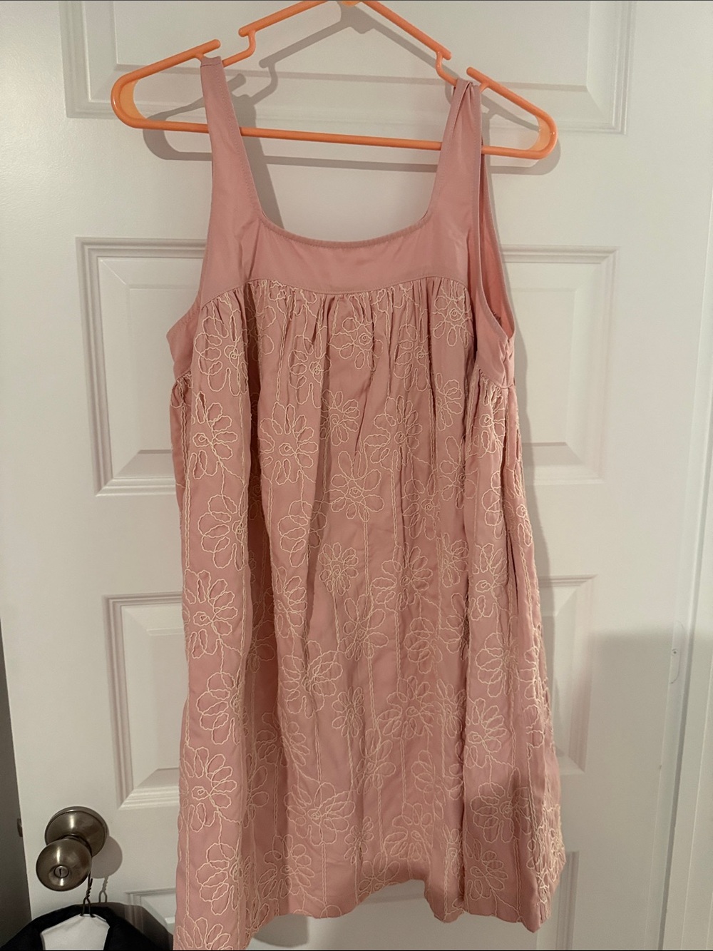 Girls' Pink Embroidered Sundress - Kids Dress